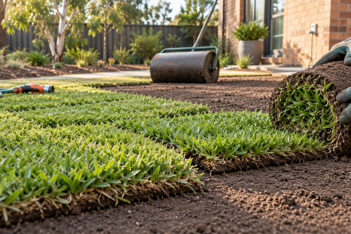 Illustrative photo for Instant turf and synthetic grass
